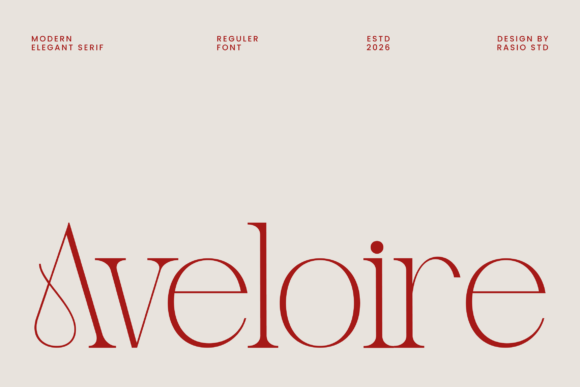 Aveloire: Discover Modern Elegance in Typography