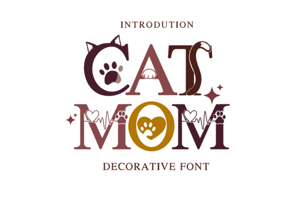 Cat Mom: A Typeface That Whispers and Roars with Feline Love