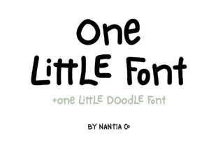 Discover One Little: A Charming Typeface with Big Personality