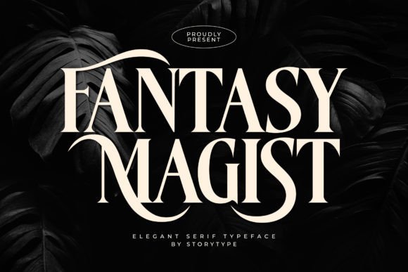 Discover the Allure of the Fantasy Magist Serif Font