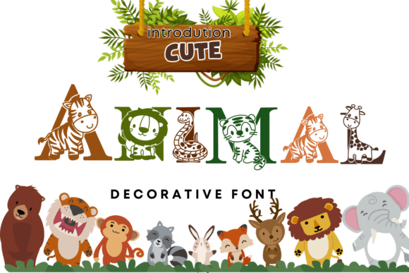 Discover the Charm of Cute Animal Font