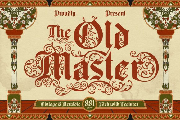 Old Master Typeface: A Modern Blackletter Font for Timeless Design