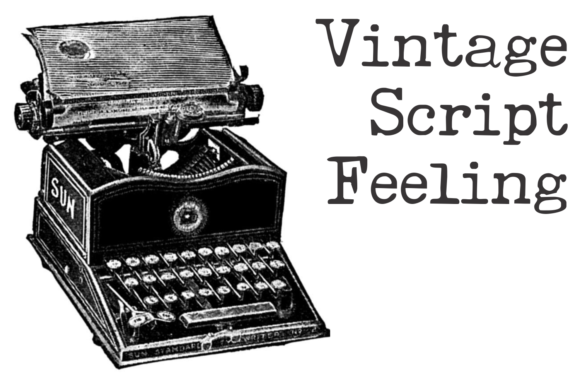 Remington Weather: The Distressed Typewriter Font with Character