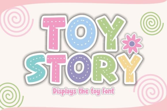 Toy Story: A Font Full of Colorful Fun and Creative Excitement