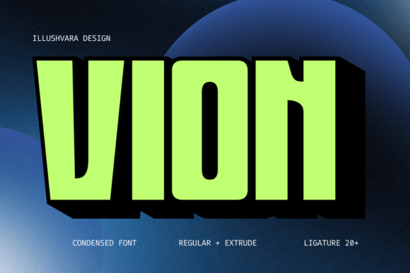 Vion: A Bold Typeface for Modern Branding